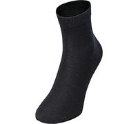 JAKO Freizeitsocken Kurz 3er Pack Schwarz 5 (43-46)