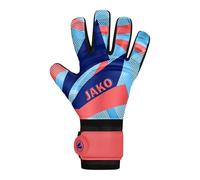 JAKO Guantes de Portero Unisex River Basic Junior RC Coral/Skyblue/Navy 4