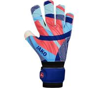 JAKO Guantes de Portero Unisex River Basic RC Navy/Skyblue/Coral, 11