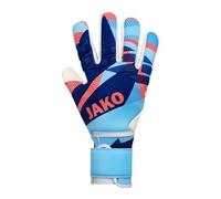 JAKO Guantes de Portero Unisex River WRC Protection, Skyblue/Coral/Navy 8