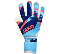 JAKO Guantes de Portero Unisex River WRC Protection, Skyblue/Coral/Navy 9