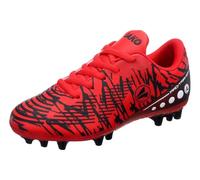JAKO J-SFG Take, Zapatillas de fútbol Unisex Adulto, Fiery Red Jet Black, 42 EU