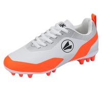JAKO J-SFG Twist, Zapatillas de fútbol, White Neon Orange, 34 EU