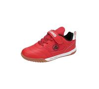 JAKO J-SH Winger Ev - Zapatillas de Deporte Unisex para niños, Fiery Red Jet Black, 31 EU