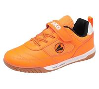 JAKO J-SH Winger Ev, Zapato de Tribunal Interior, Neon Orange Jet Black, 32 EU