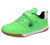 JAKO J-SH Winger Ev, Zapato de Tribunal Interior Unisex niños, Neon Green Jet Black, 28 EU