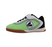JAKO J-si Course Ev, Zapato de Tribunal Interior, White Neon Green, 31 EU
