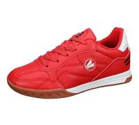JAKO J-si Signature, Zapato de Tribunal Interior Unisex niños, Fiery Red White, 37 EU