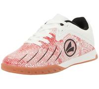 JAKO J-si Vini, Zapatillas de fútbol, White Fiery Red, 38 EU