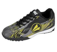 JAKO J-st Stepover, Zapatillas de fútbol, Jet Black Neon Yellow, 42 EU