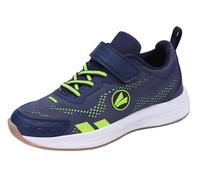 JAKO J-TF Play Ev, Zapatillas, Dk Navy Lime, 35 EU