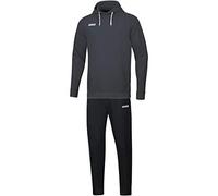 JAKO Jogginganzug Base mit Kapuzensweatshirt Chándal, Hombres, Antracita, Small