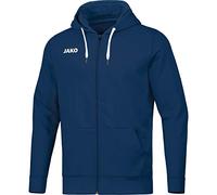 JAKO Kapuzenjacke Base Chaqueta con Capucha, Hombre, Marine, Large