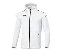 JAKO Kapuzenjacke Champ 2.0 Chaqueta con Capucha para Mujer, Blanco, 36