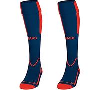Jako Lazio Medias, Todo el año, Infantil, Color Marine/Flame, tamaño 31-34