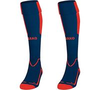 JAKO Lazio Stutzenstrumpf blauorange 4 (39-42)
