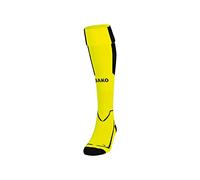JAKO Calcetines unisex Lazio, Unisex adulto, calcetas, 3866, Amarillo neón/negro., 3 (35-38)