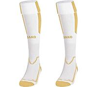 JAKO Lazio Stutzenstrumpf weissgold 5 (43-46)