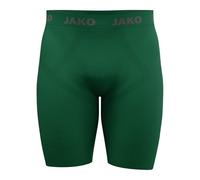 JAKO Mallas Cortas Unisex sin Costuras, Verde Oscuro, L