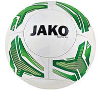 JAKO Match 2.0 Lightball - Balón de fútbol, Color Blanco, Amarillo neón y Negro