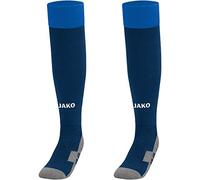 Jako - Medias Deportivas Leeds, Todo el año, Hombre, Color Navy/Royal, tamaño 4
