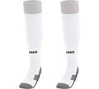 Jako - Medias Deportivas Leeds, Todo el año, Hombre, Color weiß/Silbergrau, tamaño 4