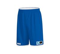 JAKO Pantalón Corto Reversible Change 2.0 para Hombre, Azul y Blanco, Talla S