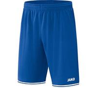 JAKO Pantalones Cortos Unisex para niños Center 2.0, Unisex niños, Corto, 4450, Azul, Blanco, XX-Small