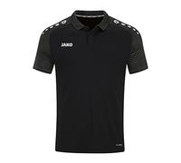 JAKO Performance Poloshirt schwarzgrau 4XL