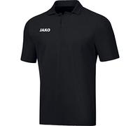 JAKO Polo básico Unisex para niños., Unisex niños, Polo, 6365, Negro, 140