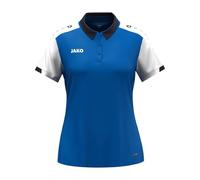 JAKO Polo para Mujer Dynamic, Azul Real/Blanco/Azul Marino, S