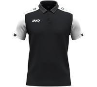 JAKO Polo Unisex Dynamic, Negro/Blanco/Antracita, M