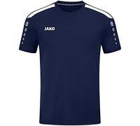 JAKO Power-Camiseta de Manga Corta Jersey, Azul Marino, L para Hombre