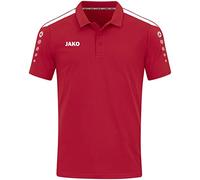 JAKO Power Poloshirt Kids rotweiss 152