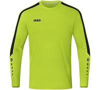 JAKO Torwart-Trikot Power (Langarm) Camiseta de Portero, Verde neón, 140 Unisex niños