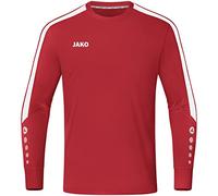 JAKO Torwart-Trikot Power (Langarm) Camiseta de Portero, Rojo, 140 Unisex niños