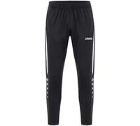 JAKO Pantalones de poliéster Power Entrenamiento, Negro/Blanco, 152 Unisex niños
