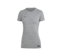 Jako Premium Basics Camiseta para Mujer, Talla 34, Gris