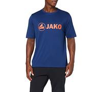 Jako Promo - Camiseta Función, Todo el año, Hombre, Color Marine/Flame, tamaño XXL