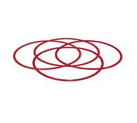 JAKO Reifen-2144 Juego de neumáticos, Unisex, Rojo, 60 cm