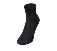 JAKO Sportsocken Kurz 3er Pack Schwarz 3 (35-38)