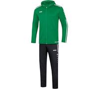 JAKO Striker 2.0 M9619 - Chándal con capucha para mujer (talla 36), color verde y blanco