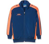 Jako Striker, Chaqueta de Poliéster Infantil, Multicolor (Nightblue/Flame), 11-12 años