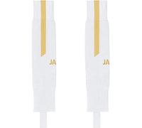 JAKO Stutzen Medias Lazio, Hombre, Blanco y Dorado, 1