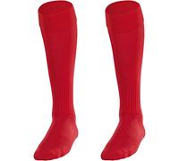 JAKO Stutzenstrumpf Uni 2.0 ohne Logo Calcetines Unisex, Hombre, Rojo, 39-42
