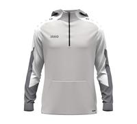 JAKO Sudadera Infantil con Capucha Dynamic, Gris Claro, Blanco/Gris, 164