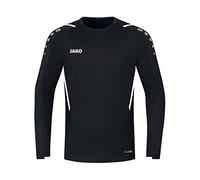 JAKO Sudadera Unisex Niños 8821, Unisex niños, Sudadera, 8821, Negro/Blanco, 116
