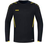 JAKO Sweat Challenge 8821/841XXL - Challenge (Talla XXL), Color Gris y Negro