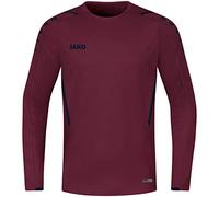 JAKO Sweat Challenge 8821/841XXL - Challenge (Talla XXL), Color Gris y Negro