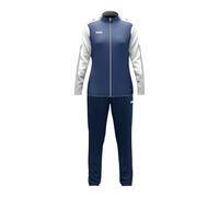 JAKO Traje de poliéster para mujer Dynamic, azul noche/blanco/gris claro, S
